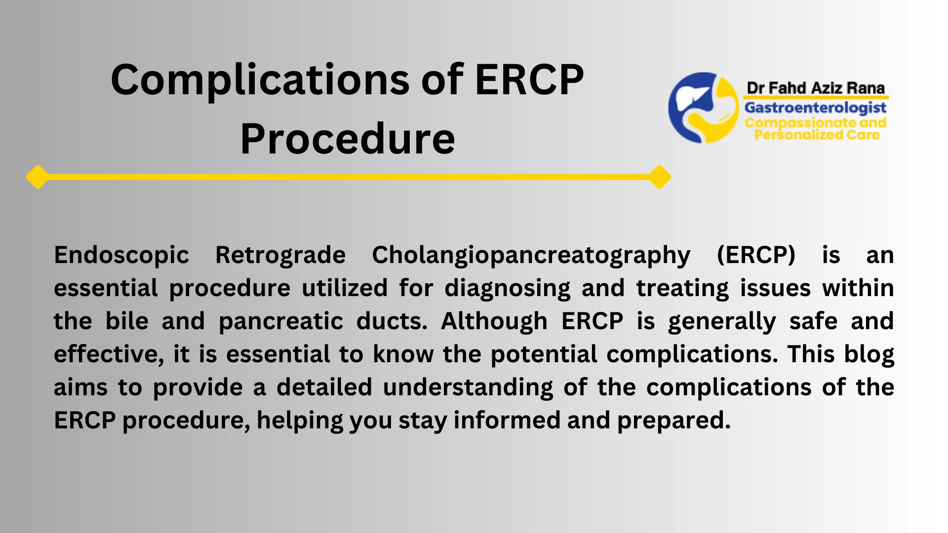 Complications of ERCP Procedure